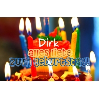 Alles Gute Zum Geburtstag, Dirk! Bilder Gluckwunsche.