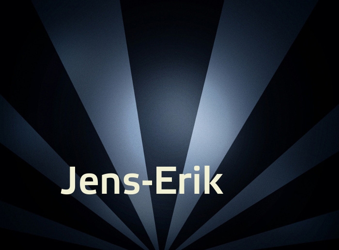 Bilder mit Namen Jens-Erik