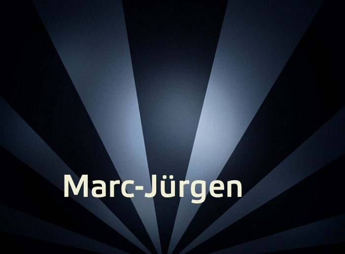 Bilder mit Namen Marc-Jrgen