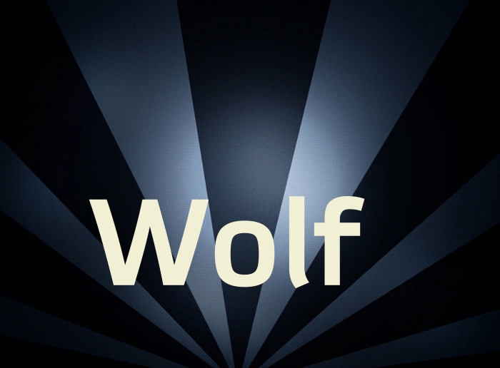 Bilder mit Namen Wolf
