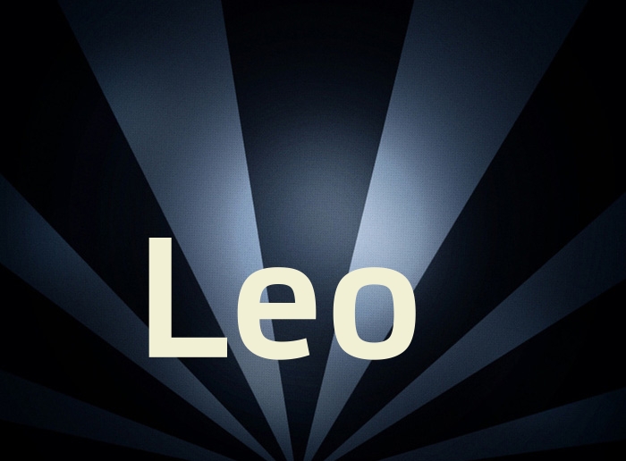 Bilder mit Namen Leo