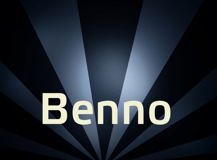 Bilder mit Namen Benno