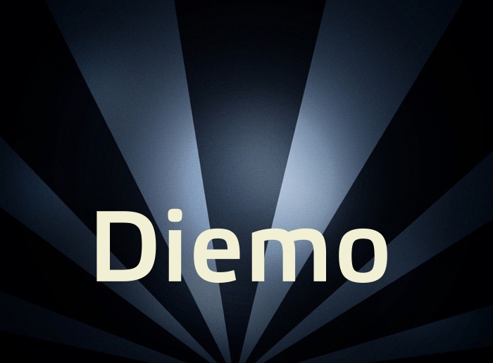 Bilder mit Namen Diemo