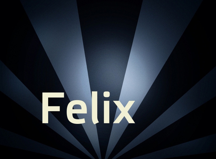 Bilder mit Namen Felix