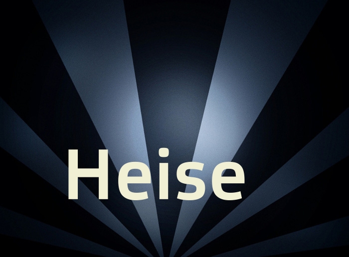 Bilder mit Namen Heise