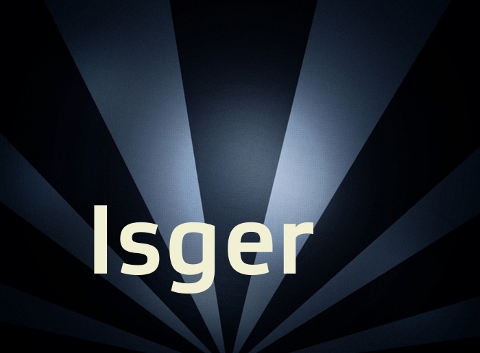Bilder mit Namen Isger
