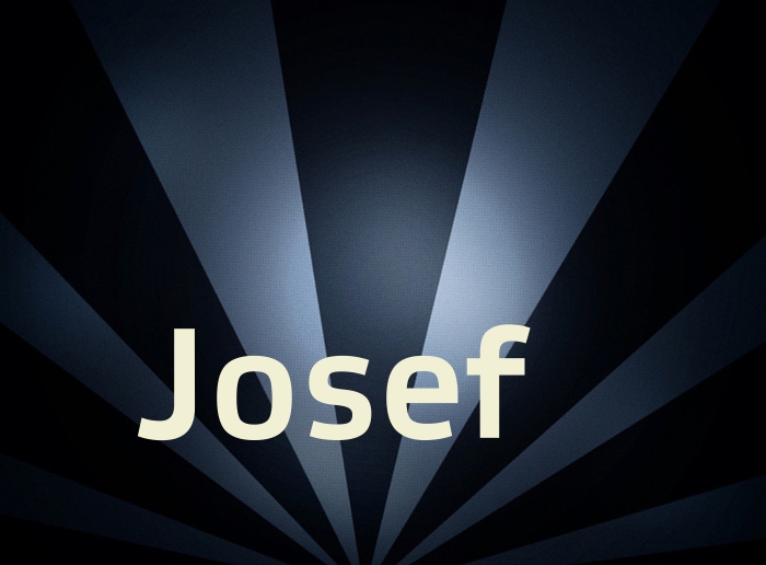 Bilder mit Namen Josef
