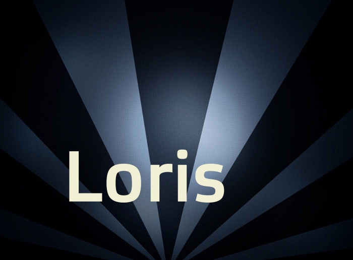 Bilder mit Namen Loris
