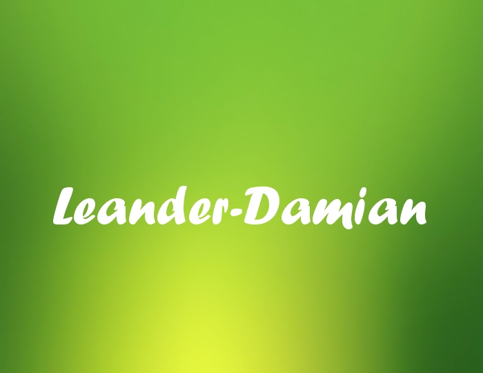 Bildern mit Namen Leander-Damian