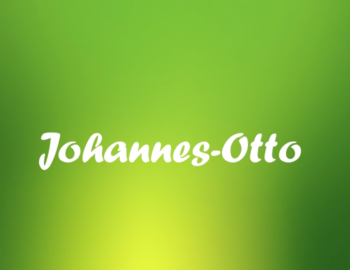 Bildern mit Namen Johannes-Otto