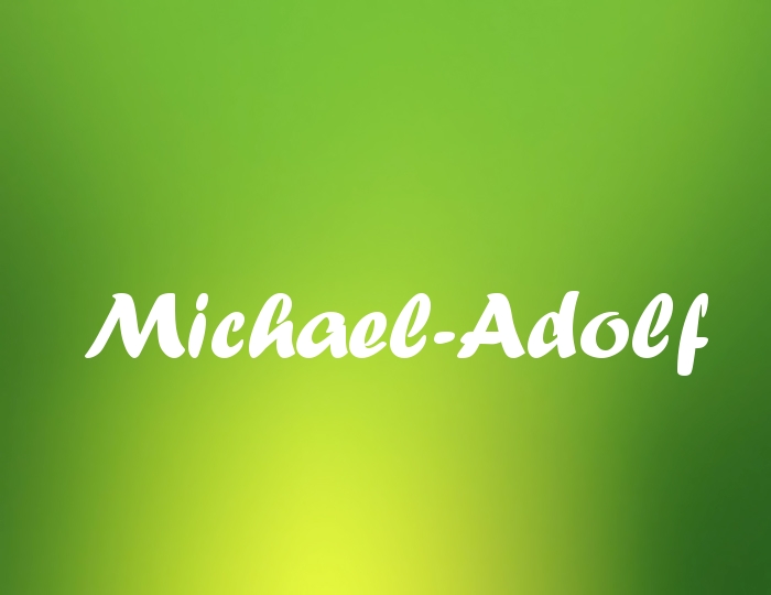 Bildern mit Namen Michael-Adolf