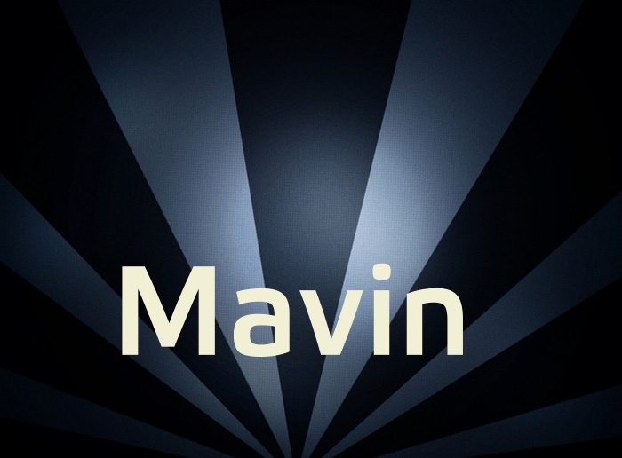 Bilder mit Namen Mavin