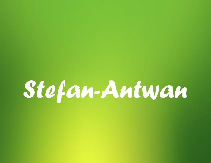 Bildern mit Namen Stefan-Antwan