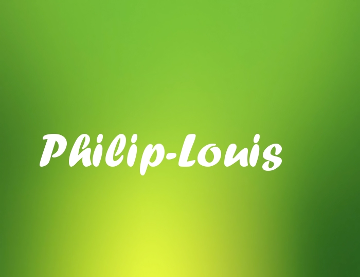 Bildern mit Namen Philip-Louis