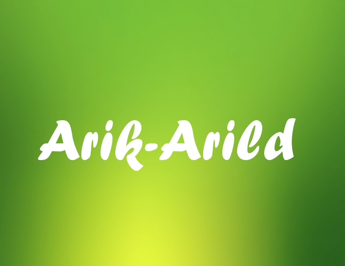 Bildern mit Namen Arik-Arild