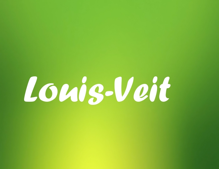 Bildern mit Namen Louis-Veit