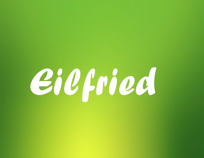 Bildern mit Namen Eilfried