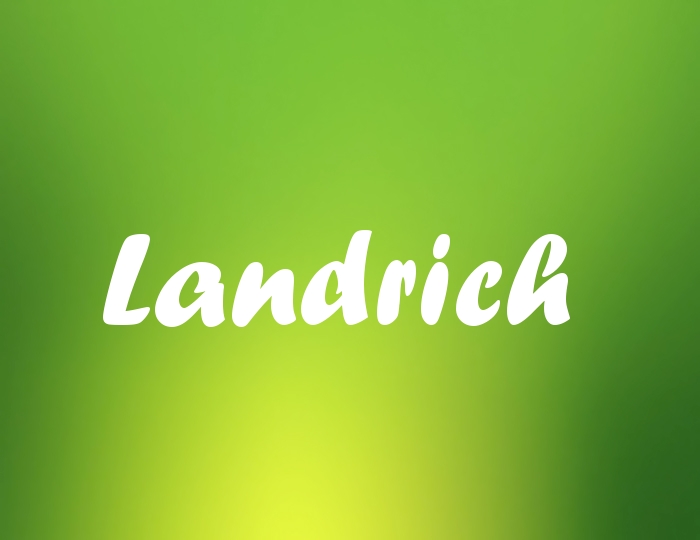 Bildern mit Namen Landrich