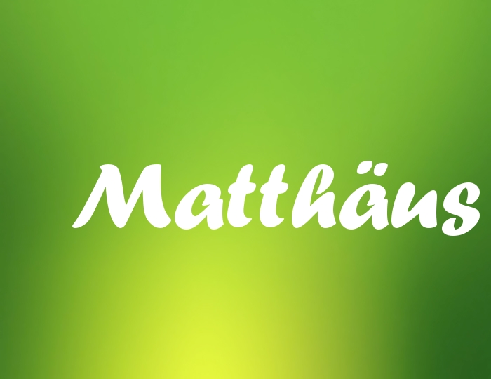 Bildern mit Namen Matthus