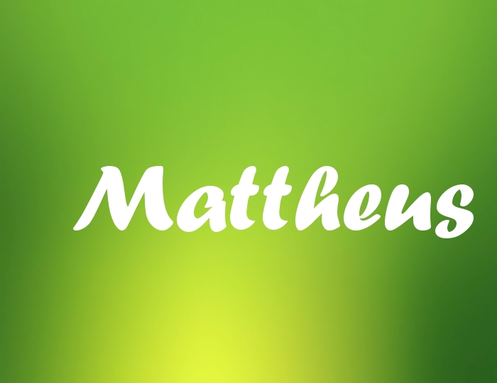 Bildern mit Namen Mattheus