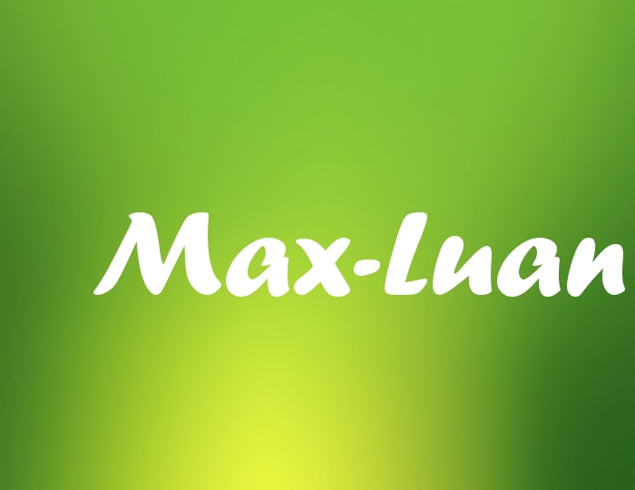 Bildern mit Namen Max-Luan