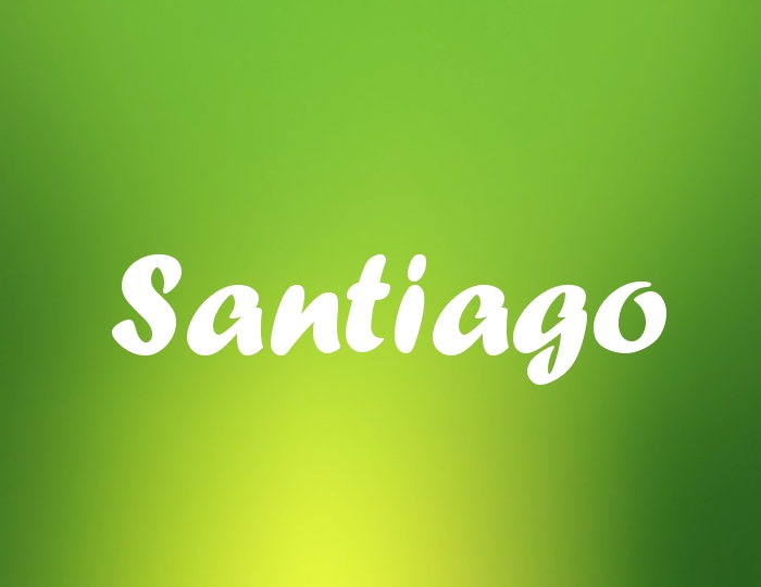 Bildern mit Namen Santiago