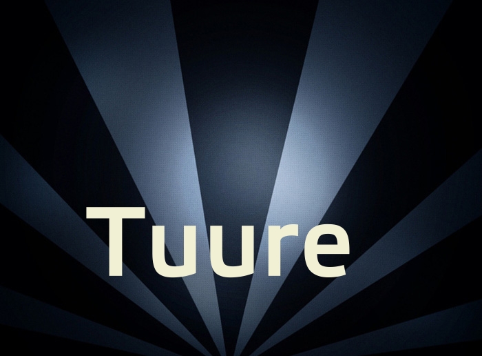 Bilder mit Namen Tuure