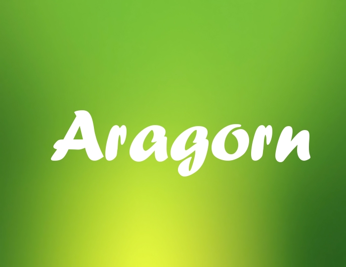 Bildern mit Namen Aragorn