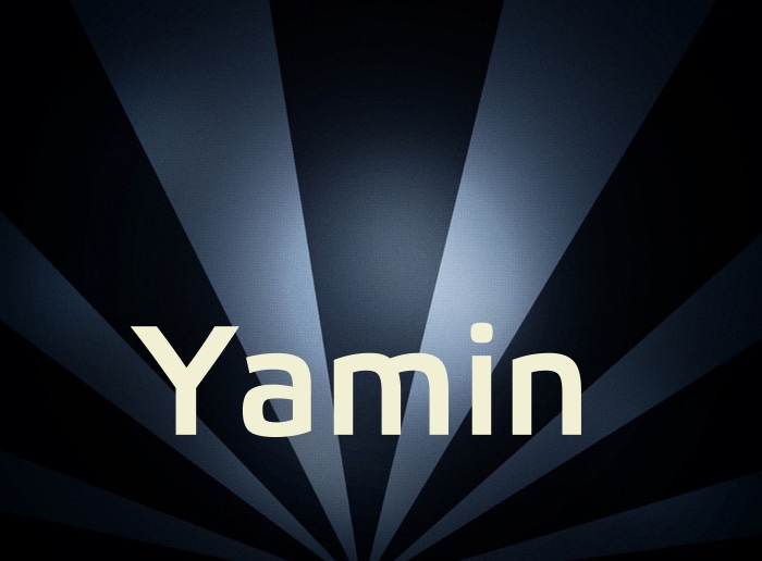 Bilder mit Namen Yamin