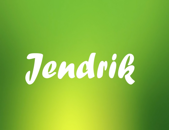 Bildern mit Namen Jendrik