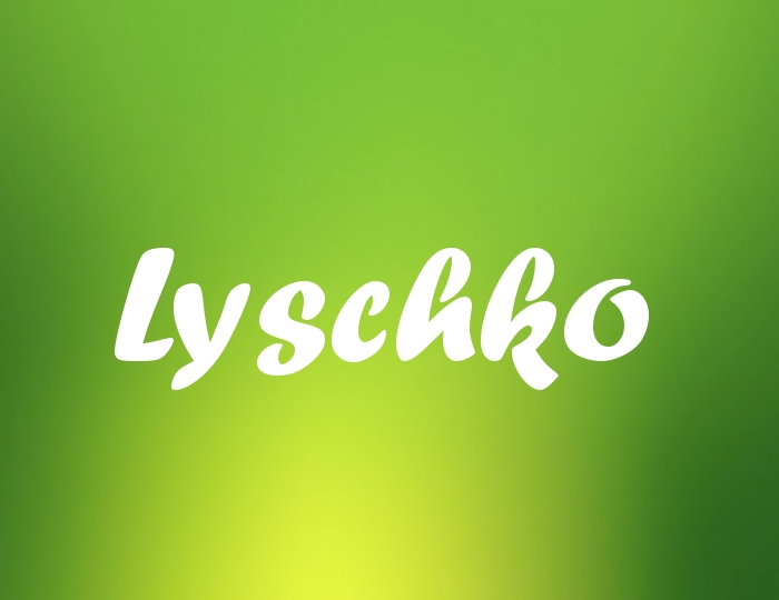 Bildern mit Namen Lyschko