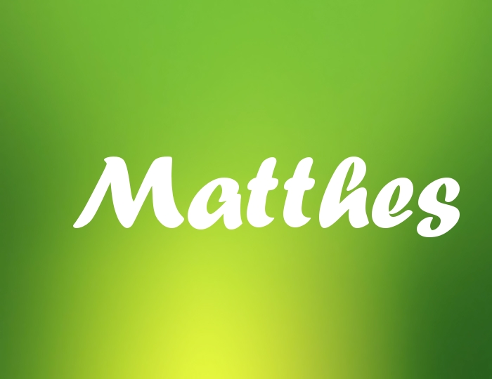 Bildern mit Namen Matthes