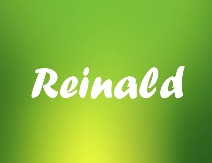 Bildern mit Namen Reinald