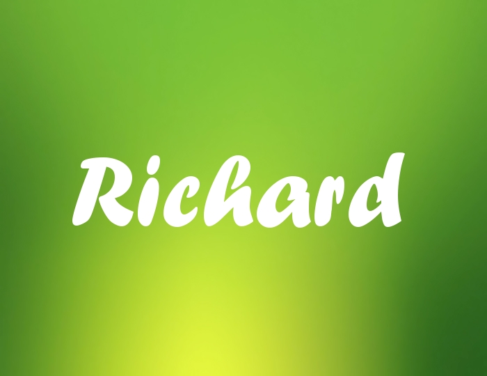 Bildern mit Namen Richard