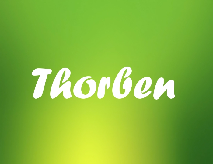 Bildern mit Namen Thorben