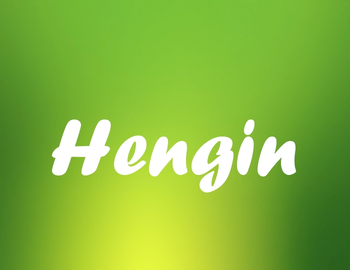 Bildern mit Namen Hengin