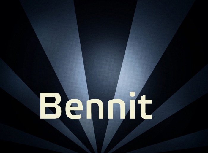 Bilder mit Namen Bennit