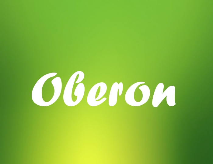 Bildern mit Namen Oberon