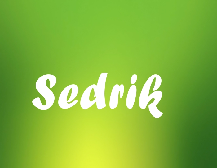 Bildern mit Namen Sedrik