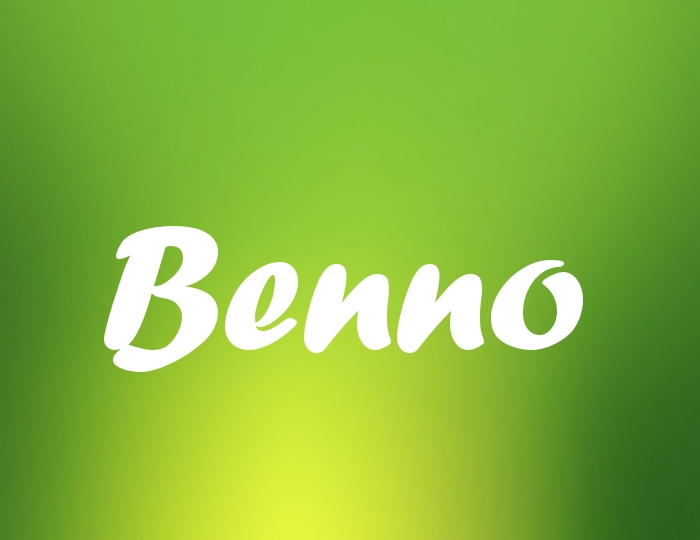 Bildern mit Namen Benno