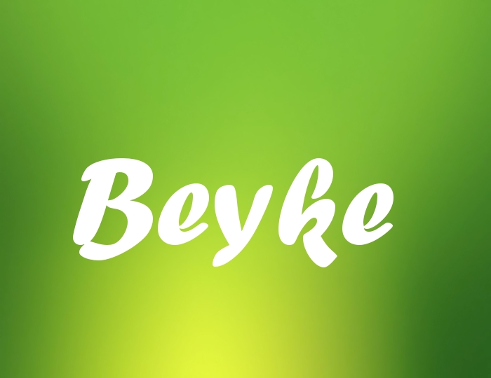 Bildern mit Namen Beyke