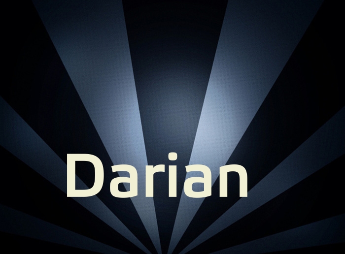 Bilder mit Namen Darian