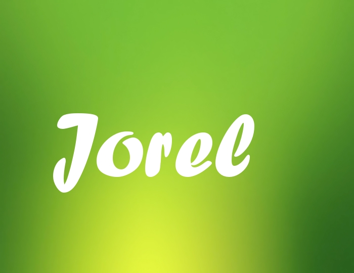 Bildern mit Namen Jorel