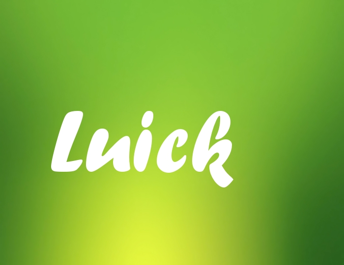 Bildern mit Namen Luick