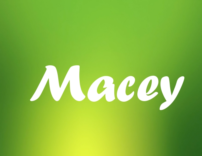 Bildern mit Namen Macey