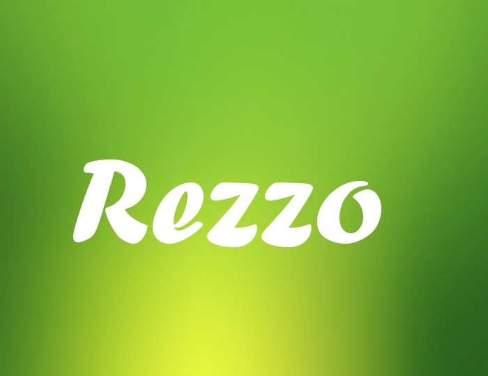 Bildern mit Namen Rezzo