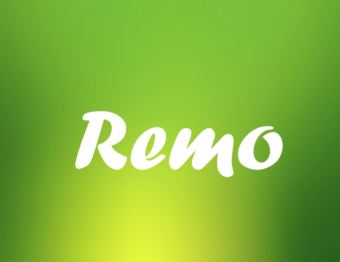 Bildern mit Namen Remo
