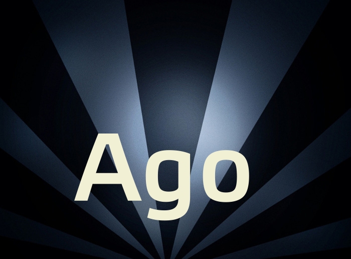 Bilder mit Namen Ago