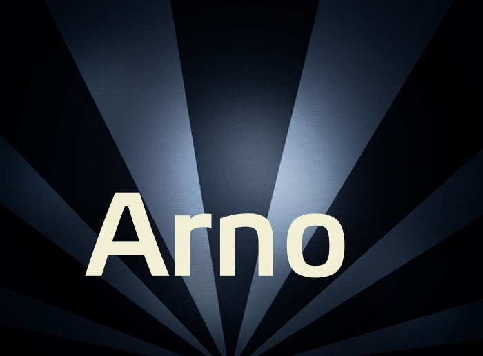 Bilder mit Namen Arno