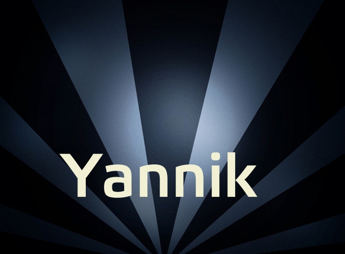 Bilder mit Namen Yannik